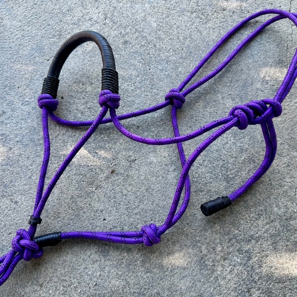 Handmade In Southern California, Bosal style Rope Halter - Picture 12 of 16
